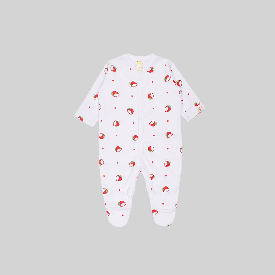 BABY-547 Unisex Baby 3 Pack Sleepsuits - Organic cotton