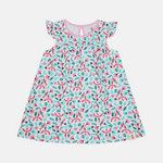 Baby -810 Girls Flared Dress - Organic Cotton