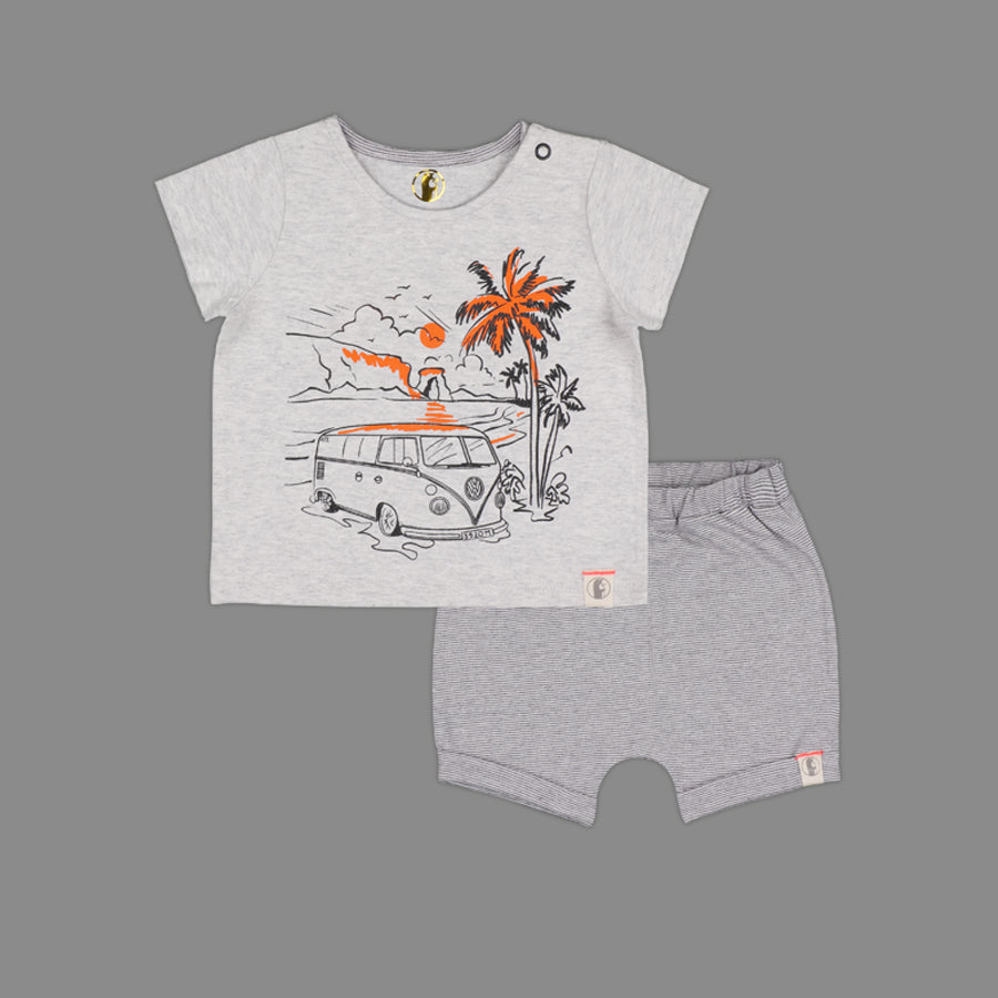 Baby-616 Little Camper Fashion Set - Organic cotton