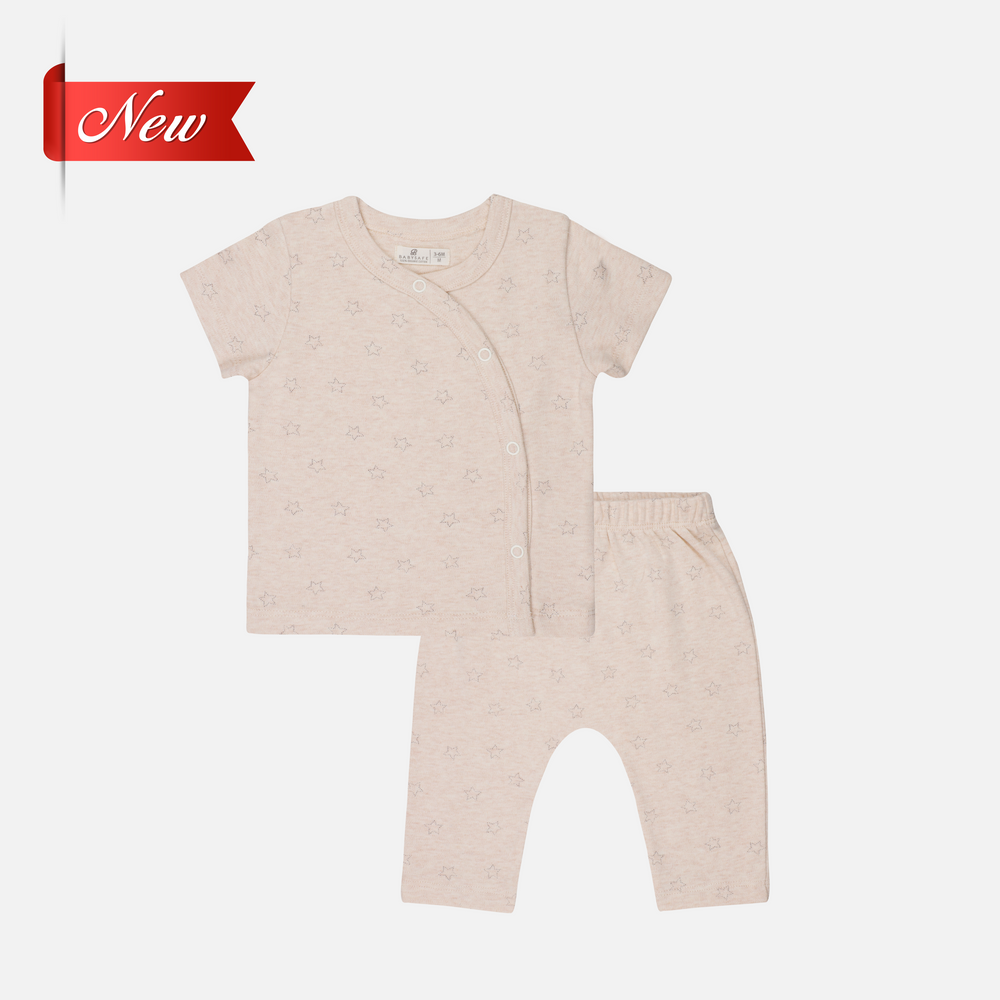 BABY 857 Unisex Crossover Pyjama - Organic Cotton