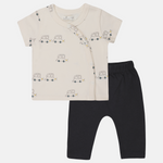 Baby-859 Boys Crossover Pyjama - Organic Cotton
