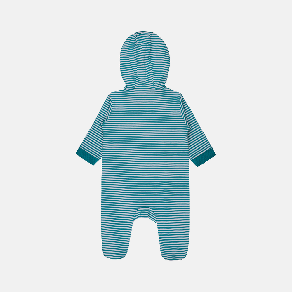 BABY-721 Unisex Hooded Sleepsuit - Organic Cotton