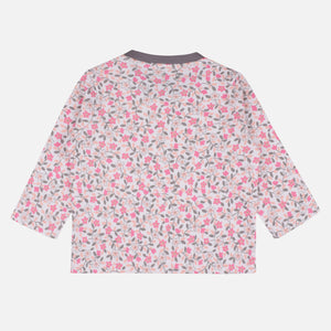 Pink Floral - Baby Pyjama Set