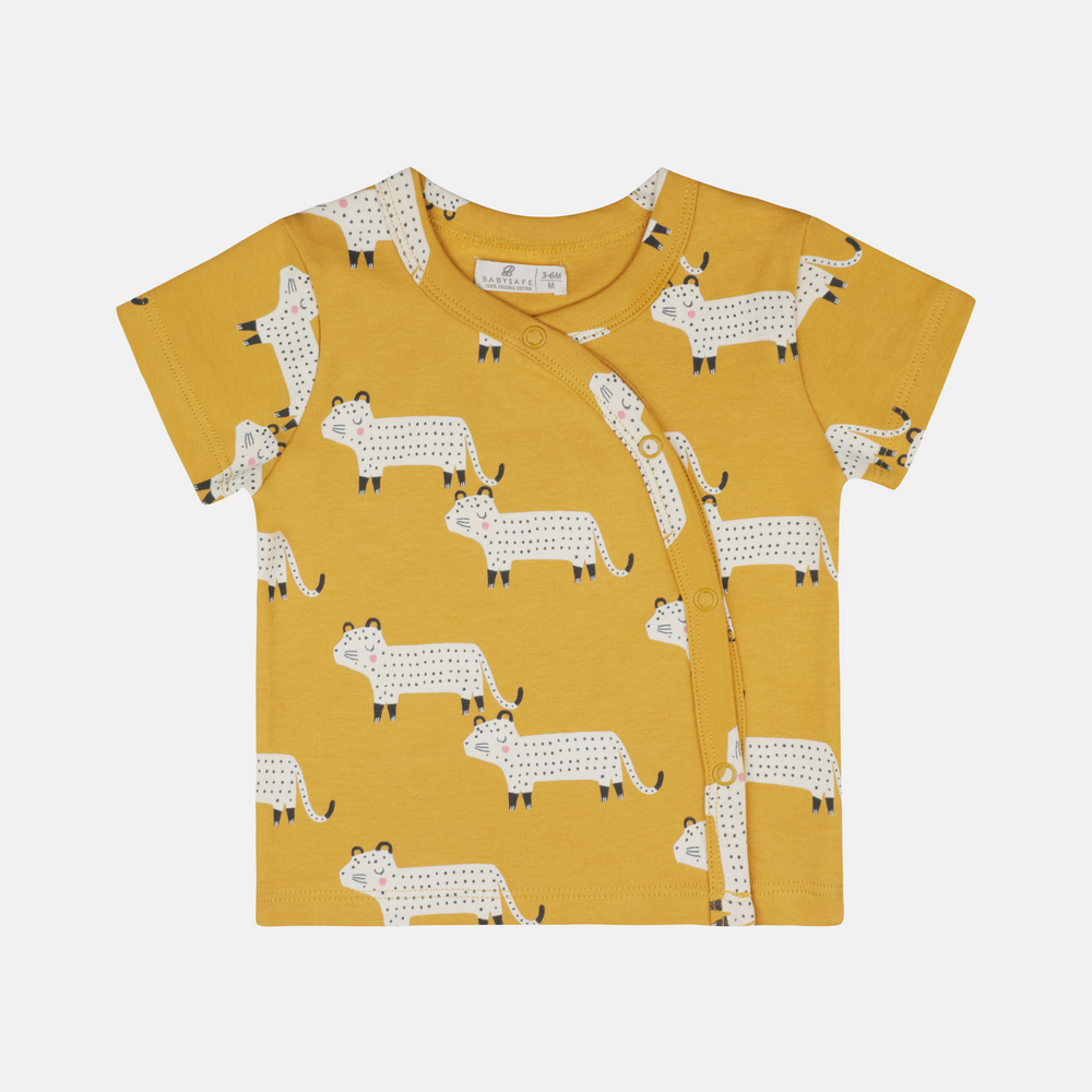 Baby-860 Boys Crossover Pyjama - Organic Cotton