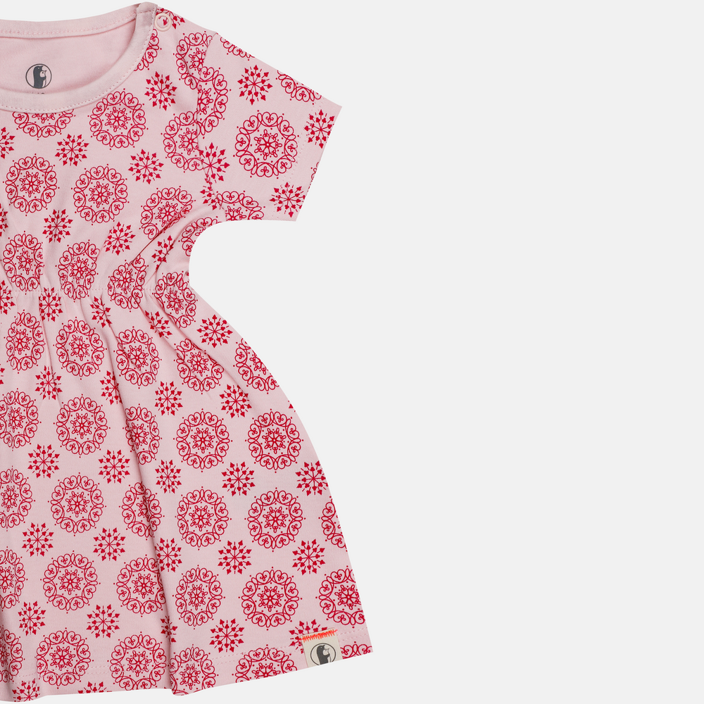 Baby Girls Pretty Dress - Organic Cotton