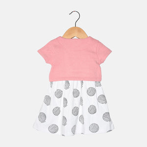 Baby Dress and Shrug Set - Organic cotton