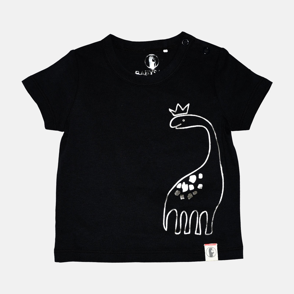 Roarsome Baby Boy Dino Set (Black) - Organic cotton
