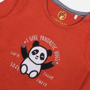 Unisex baby 3 Piece Panda Set - Organic cotton
